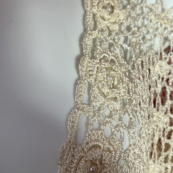 Open knit/ crochet cardigan. - Picture 6 of 7